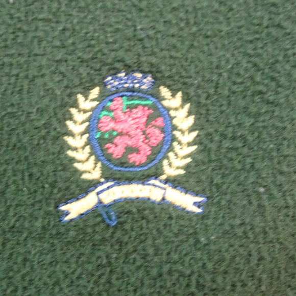 Tommy Hilfiger Green/Gray Fleece Vest X-Large - Picture 3 of 5